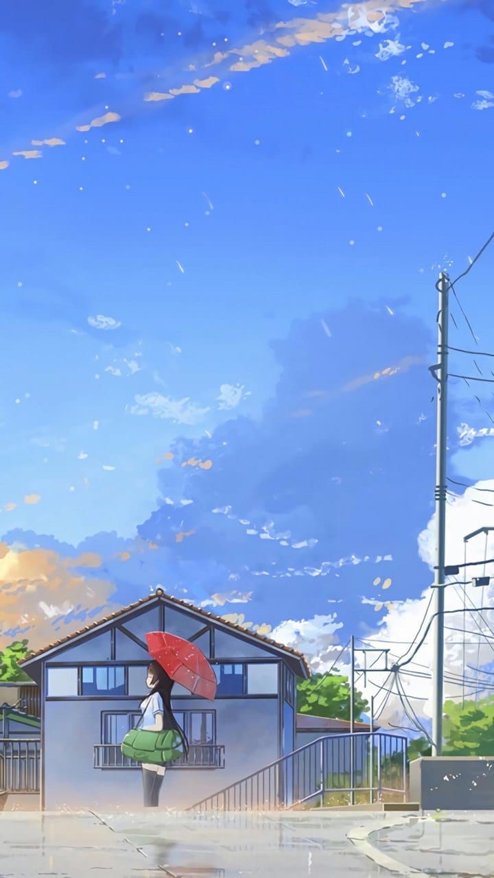 二次元动漫唯美场景小清新手机锁屏桌面壁纸合集