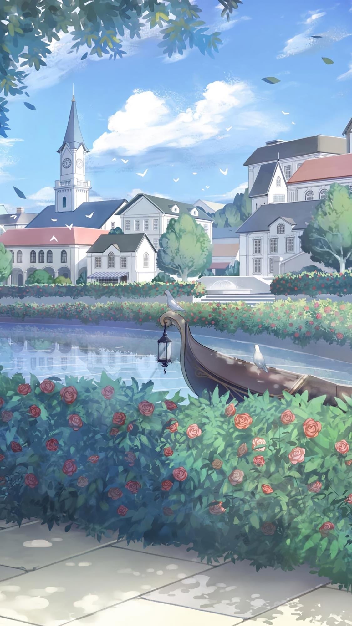 二次元动漫唯美场景小清新手机锁屏桌面壁纸合集