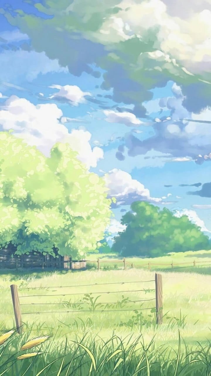 二次元动漫唯美场景小清新手机锁屏桌面壁纸合集