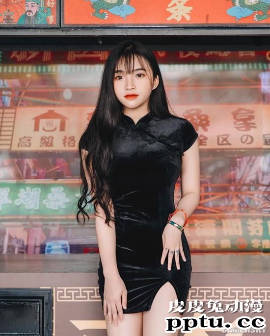 波滔腰瘦人清丽 优质越南学生妹Phan Thị