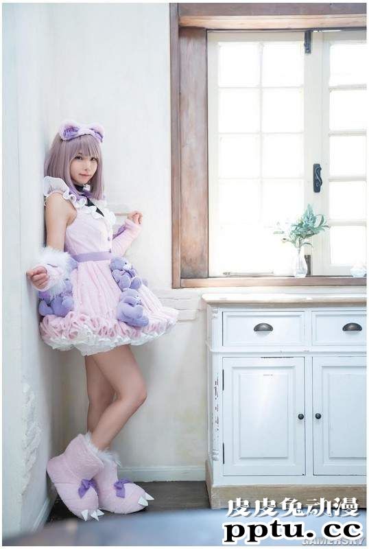 可爱私服兽耳娘 Enako最新杂志写真美照