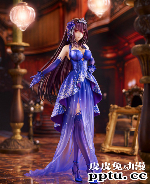 「FGO」斯卡哈英灵正装手办 繁星礼服映衬绝美身材-皮皮兔动漫