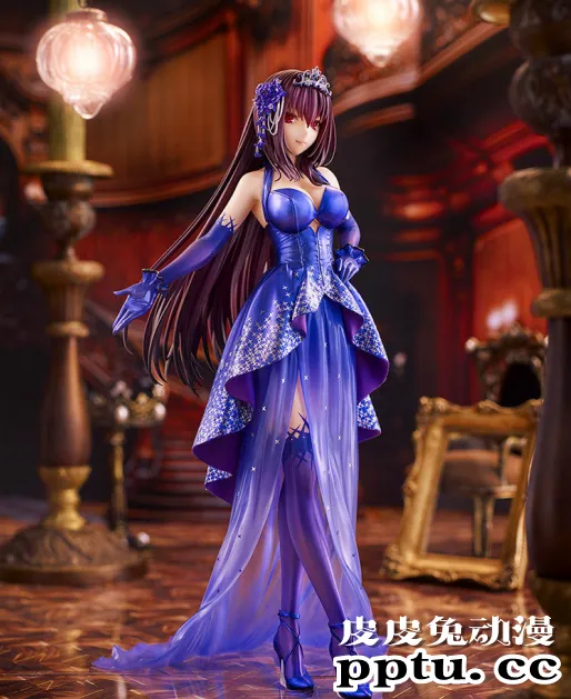 「FGO」斯卡哈英灵正装手办 繁星礼服映衬绝美身材-皮皮兔动漫