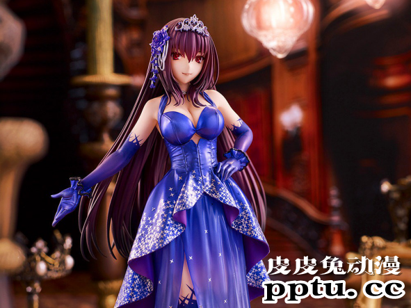 「FGO」斯卡哈英灵正装手办 繁星礼服映衬绝美身材