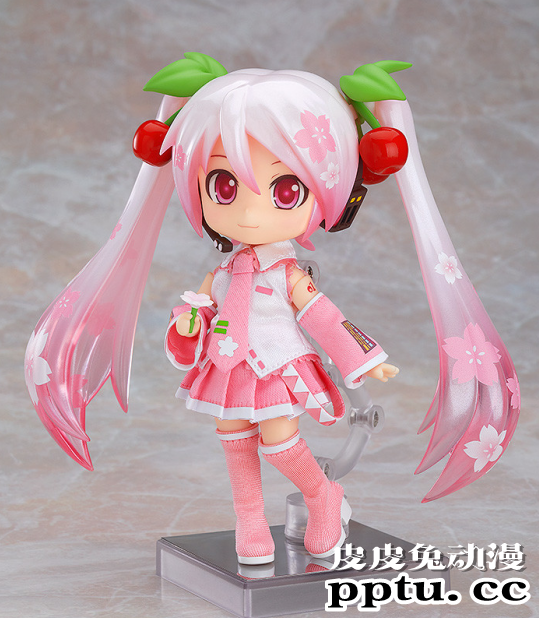 Good Smile推出新樱花色初音未来粘土玩偶 超可爱姿势多变
