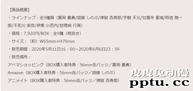 「鬼灭之刃」动漫人物变身成为毛绒玩具登场