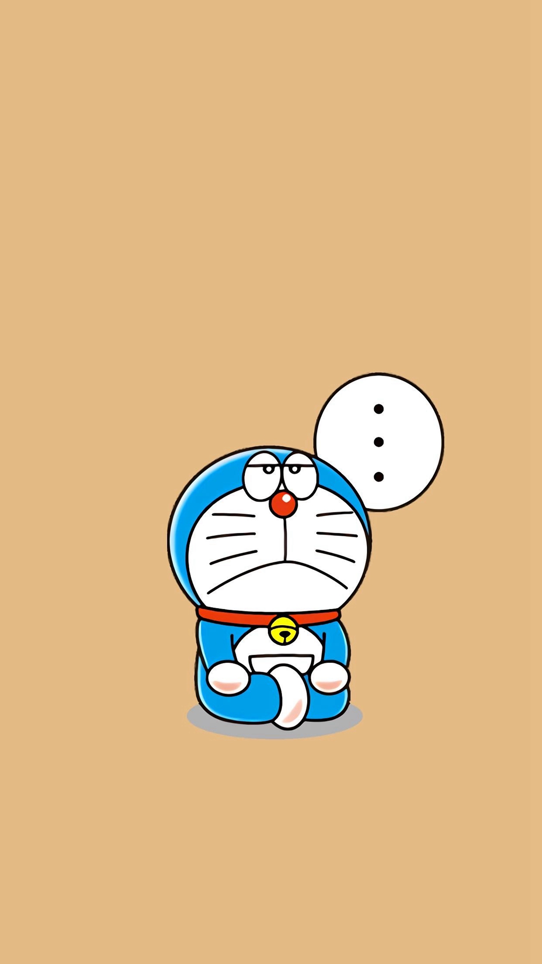 哆啦A梦可爱萌系手机壁纸-皮皮兔动漫