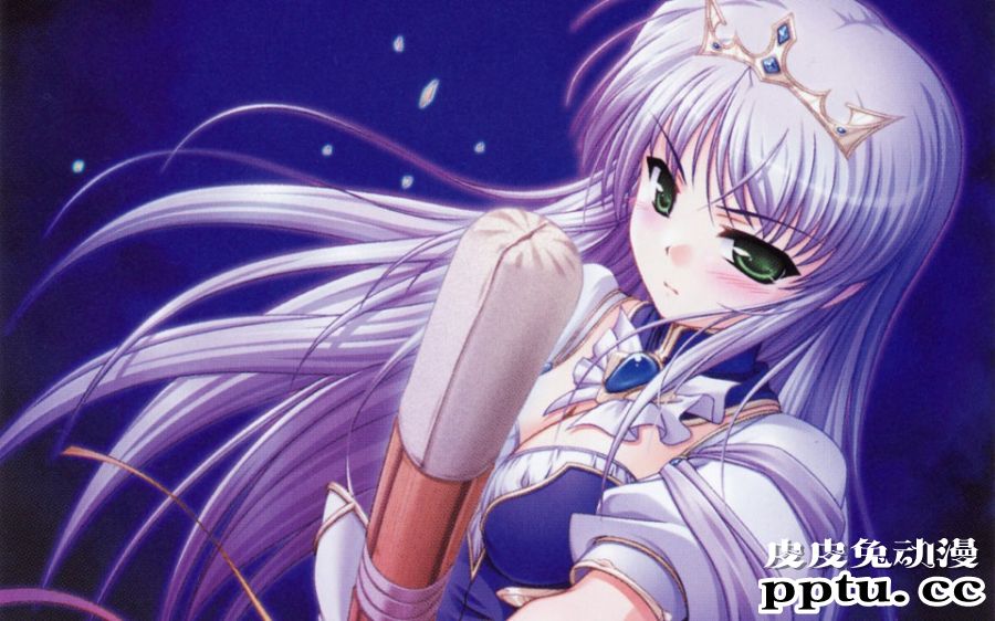 恋爱冒险游戏《夜明前的琉璃色》动漫美女图片