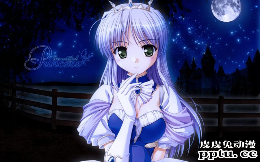 恋爱冒险游戏《夜明前的琉璃色》动漫美女图片