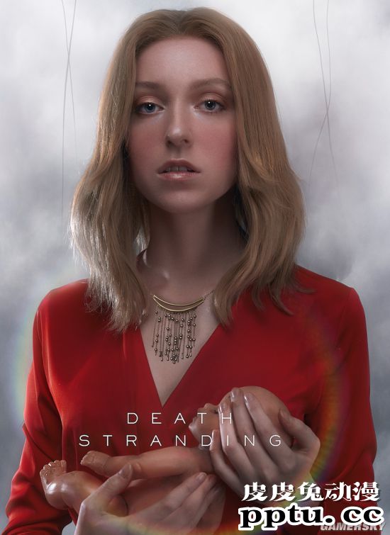 俄妹COS《死亡搁浅》亚美莉 红衣女子高贵冷艳-皮皮兔动漫