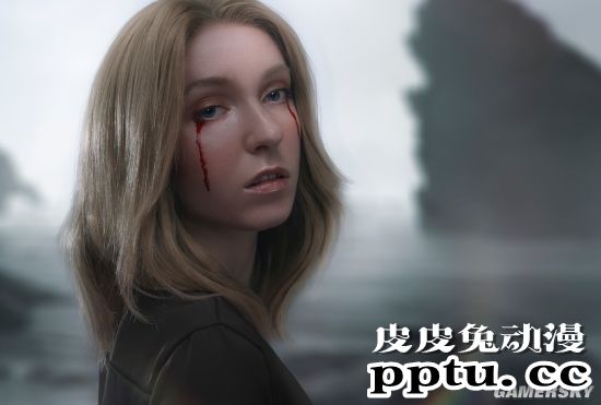 俄妹COS《死亡搁浅》亚美莉 红衣女子高贵冷艳