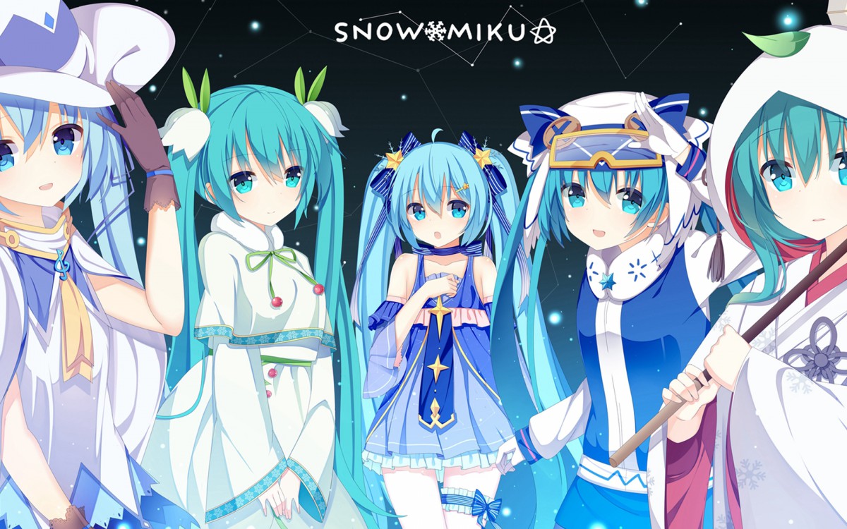 初音未来唯美插画壁纸