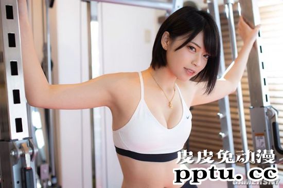 甜美樱花妹与性感小恶魔 岛国清新短发妹COSER