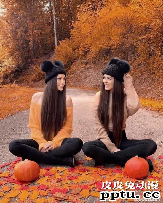 我P都不敢这么P！腰臀比逆天的德国双胞胎姐妹花