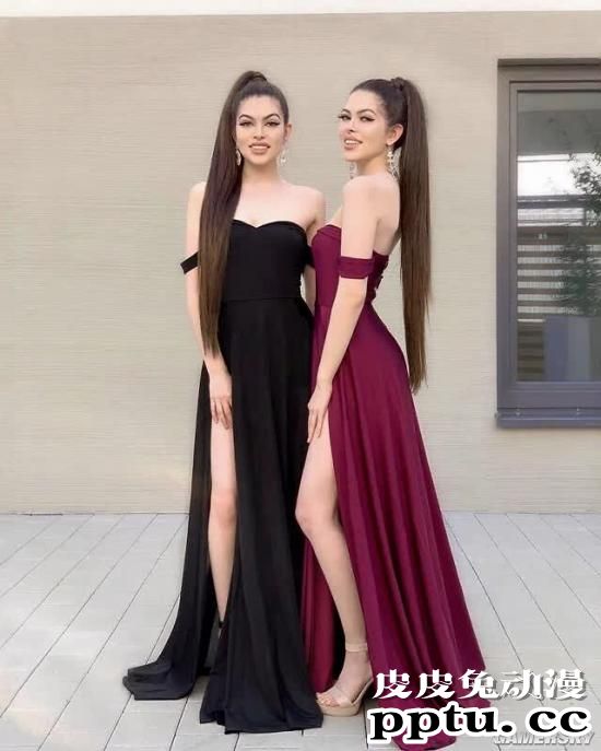 我P都不敢这么P！腰臀比逆天的德国双胞胎姐妹花