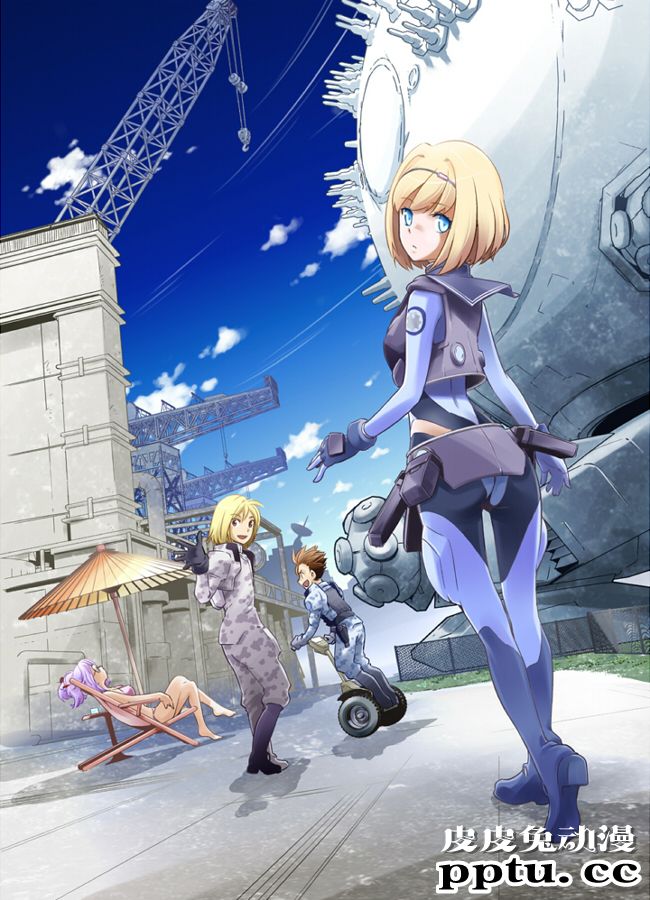 轻小说《重装武器》女主人公米琳达动漫女生图片-皮皮兔动漫