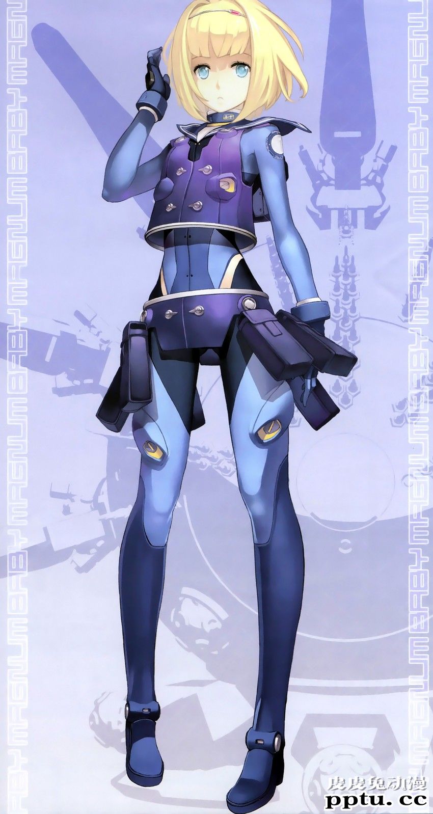 轻小说《重装武器》女主人公米琳达动漫女生图片