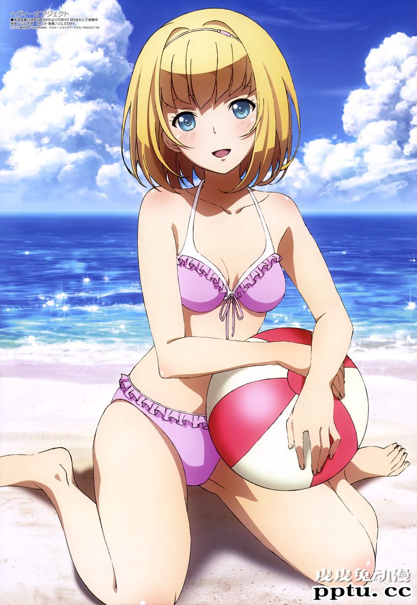 轻小说《重装武器》女主人公米琳达动漫女生图片