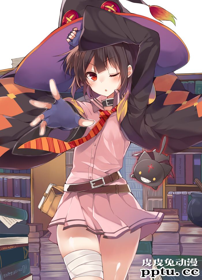 《为美好的世界献上祝福》卡通动漫美女桌面图片-皮皮兔动漫