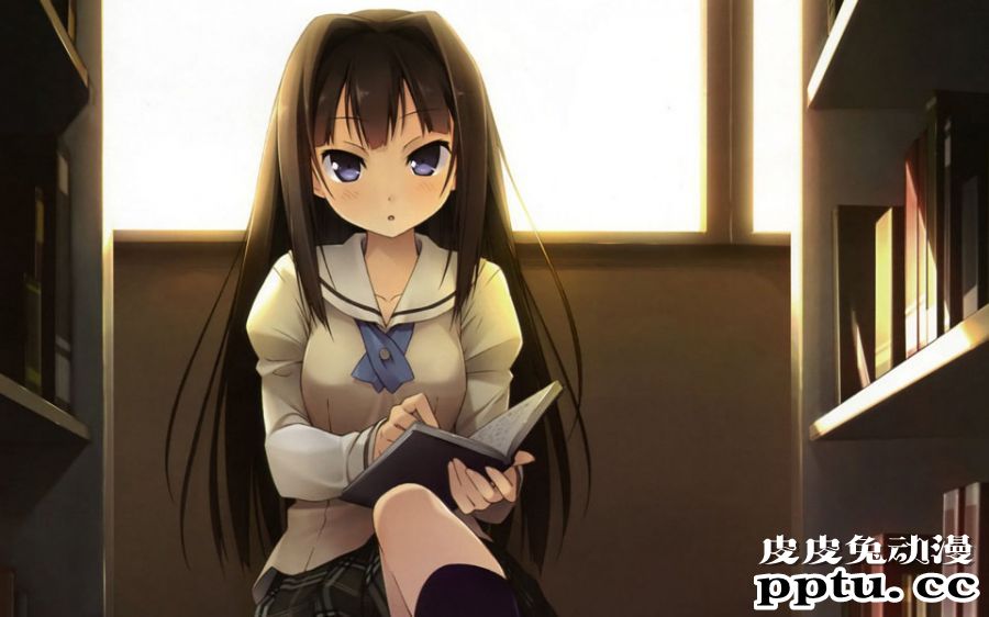 轻小说《变态王子与不笑猫》好看的动漫女生图片