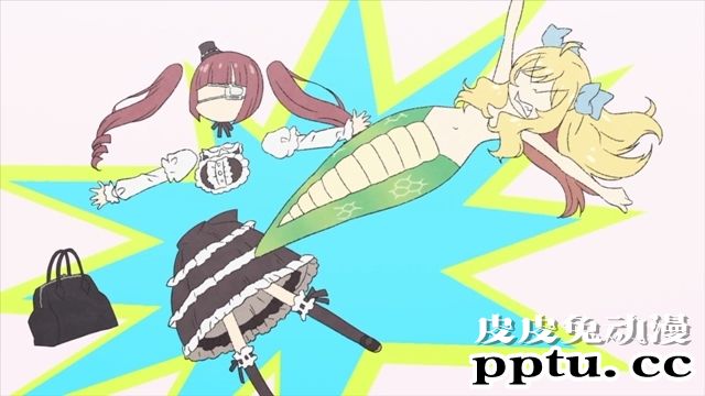 「邪神与厨二病少女’」第7话的先行剪辑画面登场-皮皮兔动漫