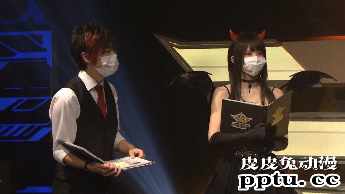 enako 在「东日本王者决定战」担当MC助手