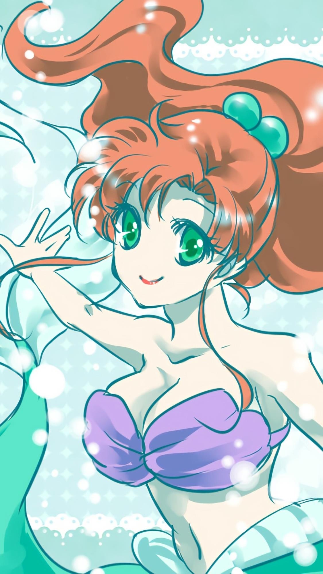 二次元动漫插画美女手机壁纸