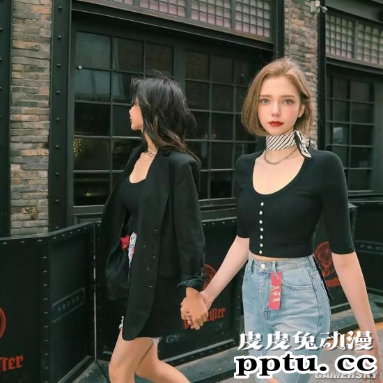 从童话走出的妖精美人 德韩混血模特Chloe