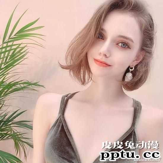 从童话走出的妖精美人 德韩混血模特Chloe