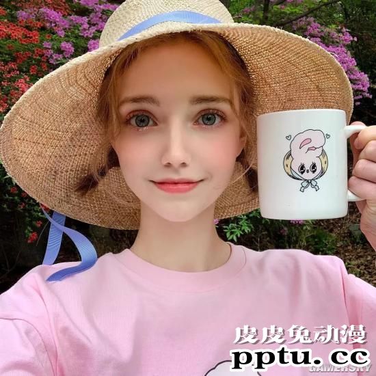 从童话走出的妖精美人 德韩混血模特Chloe