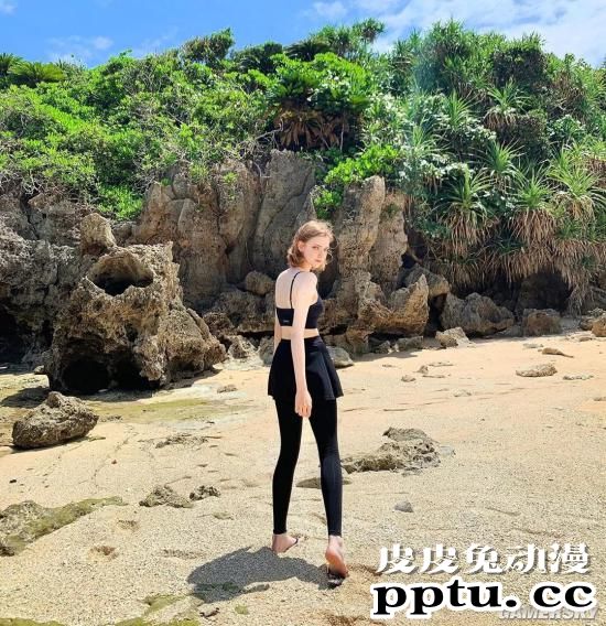 从童话走出的妖精美人 德韩混血模特Chloe