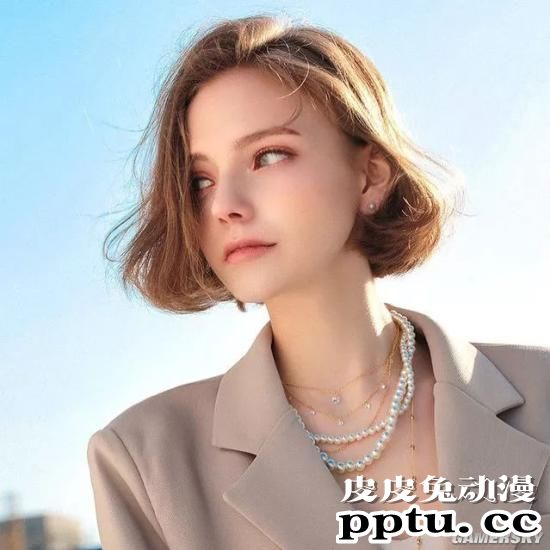 从童话走出的妖精美人 德韩混血模特Chloe