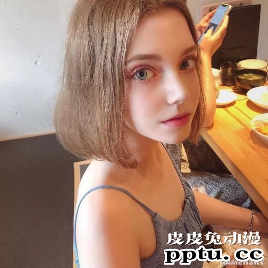 从童话走出的妖精美人 德韩混血模特Chloe