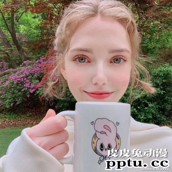 从童话走出的妖精美人 德韩混血模特Chloe