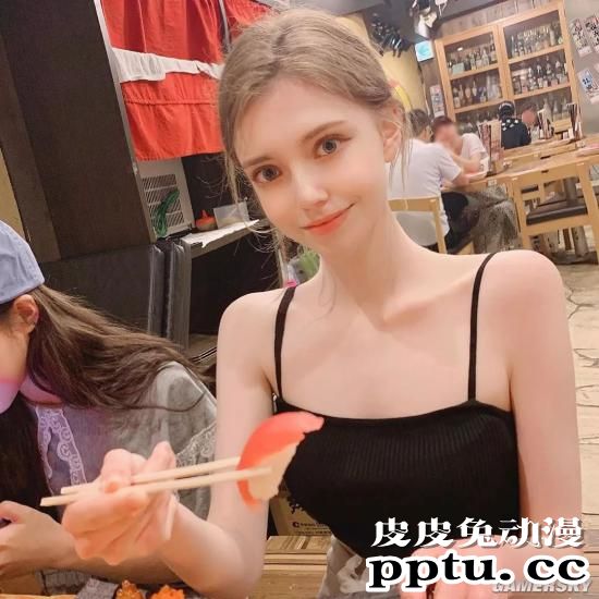 从童话走出的妖精美人 德韩混血模特Chloe