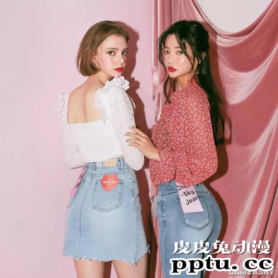 从童话走出的妖精美人 德韩混血模特Chloe