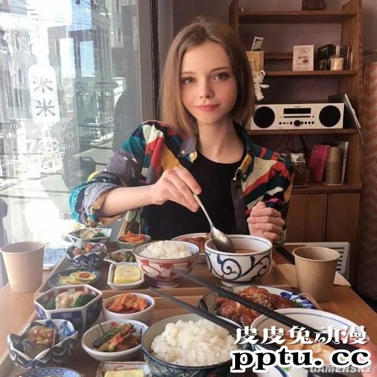 从童话走出的妖精美人 德韩混血模特Chloe