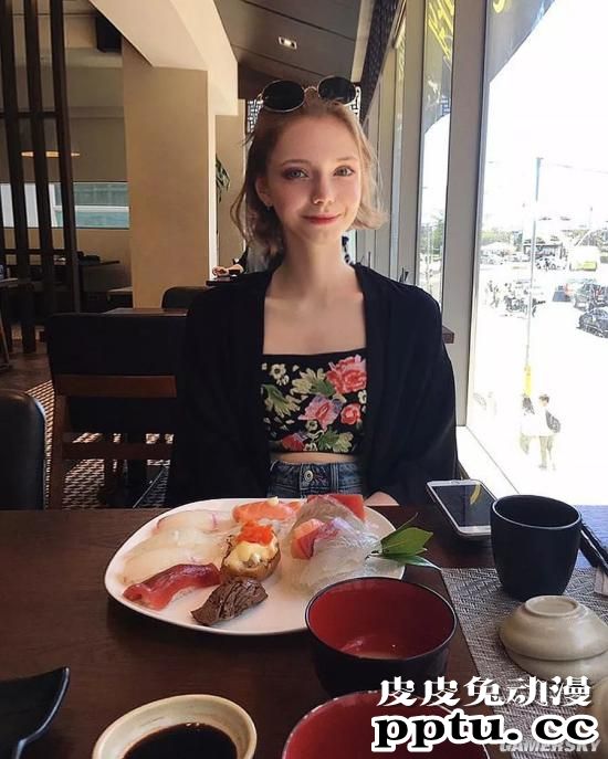 从童话走出的妖精美人 德韩混血模特Chloe