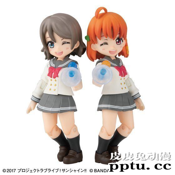 「LoveLive! Sunshine!!」高海千歌，渡边曜，黑泽露比手办发售
