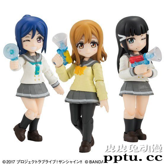 「 LoveLive! Sunshine!! 」中的果南、花丸、黛雅手办登场-皮皮兔动漫