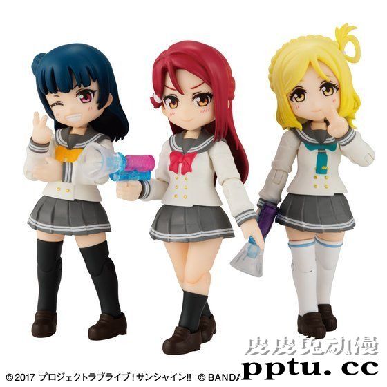 「LoveLive! Sunshine!!」小原鞠莉，津岛善子，樱内梨子手办发售