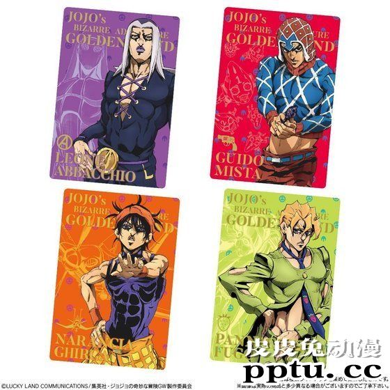 TV动画「 JOJO的奇妙冒险」角色卡片开启预购-皮皮兔动漫