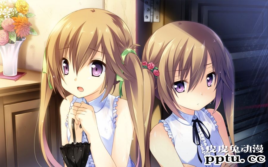 恋爱冒险游戏《在这苍穹展翅》帅气动漫女生图片-皮皮兔动漫