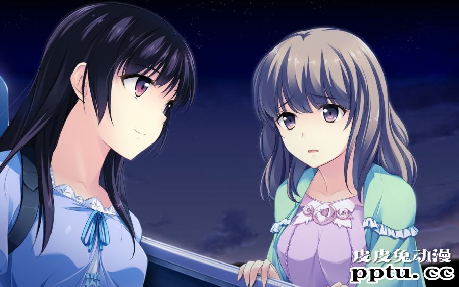 恋爱冒险游戏《在这苍穹展翅》帅气动漫女生图片