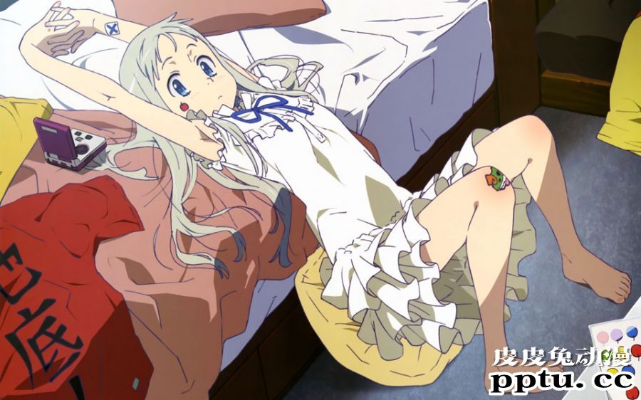 日本电视动画《未闻花名》动漫唯美女生图片合集-皮皮兔动漫