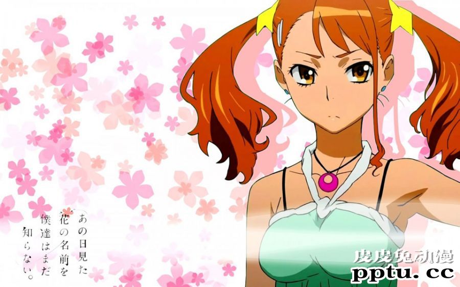 日本电视动画《未闻花名》动漫唯美女生图片合集