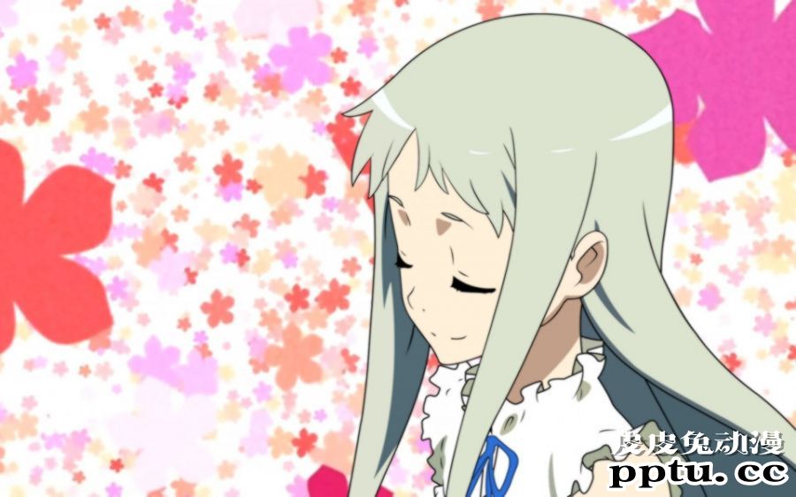 日本电视动画《未闻花名》动漫唯美女生图片合集