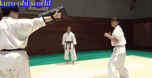 日本空手道黑带美少女走红 她一脚下去可能受不了