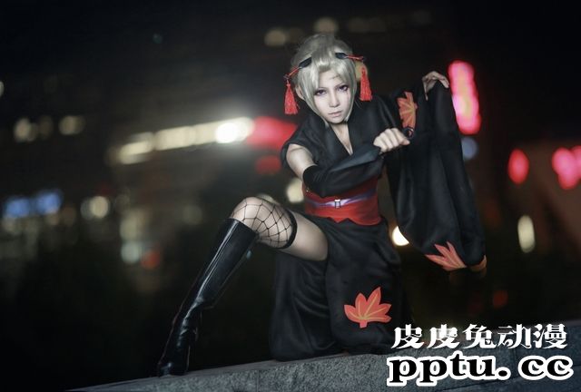人气作品「银魂」，自警团「百华」首领月咏的cosplay特集-皮皮兔动漫