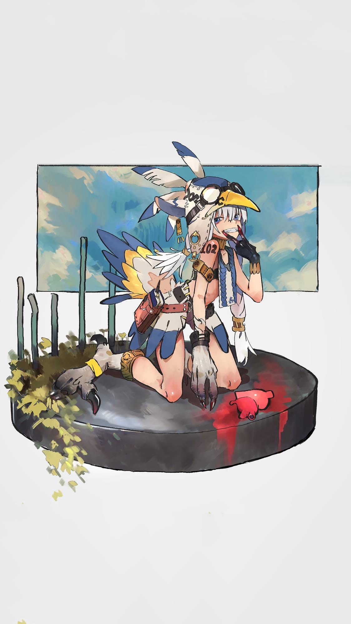 二次元少女插画手机壁纸 第二辑